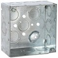 Southwire Electrical Box, 30.3 cu in, Square Box, Steel, Square 52171-S-UPC